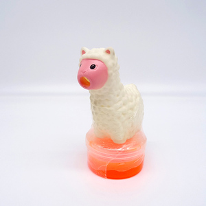 Eğlenceli Pooping oyuncaklar Lama Unisex stres giderici oyuncak emmek ve tükürmek balçık kristal çamur Squishy yaş 5-7 yıl - Product Image 4