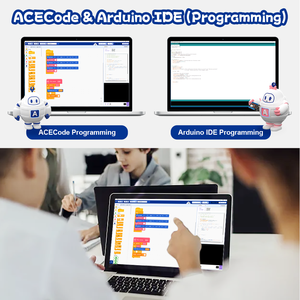 ACEBOTT ESP32 STEM Education IoT-Kit Biped Robot Learning Kit mit für Arduino One für den Einstieg in die Robotik