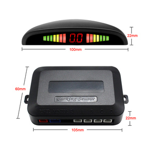 Smartour Packing <strong>Sensor</strong> Kit 4 <strong>Sensors</strong> LED Parking <strong>Sensor</strong> <strong>System</strong> Car Reverse Backup Radar Buzzer Warning Alarm LED <strong>Display</strong> - Product Image 4