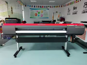 Used Eco for Solvent RF640 Roll-to-Roll <strong>Printer</strong> with DX7 Print Head for Clothes for Flex Vinyl Sticker Label Printing Shops - Product Image 6