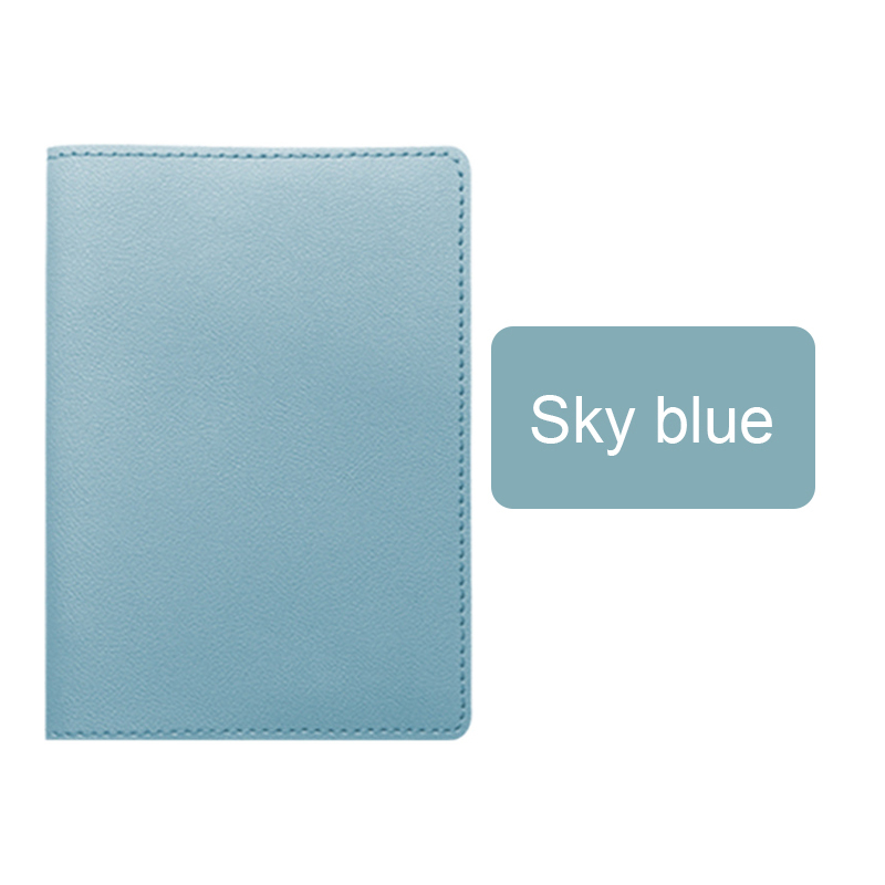 bleu (couverture du passeport uniquement)