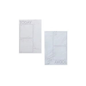 Bloc de notas personalizado Bloc de notas de escritura semanal Bloc de notas impreso planificador diario para uso escolar - Product Image 1
