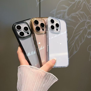 IPhone 16 için yeni Pro Max durumda kamera kontrol düğmesi ile kristal temizle ince darbeye koruyucu kapak iPhone 16 artı - Product Image 2