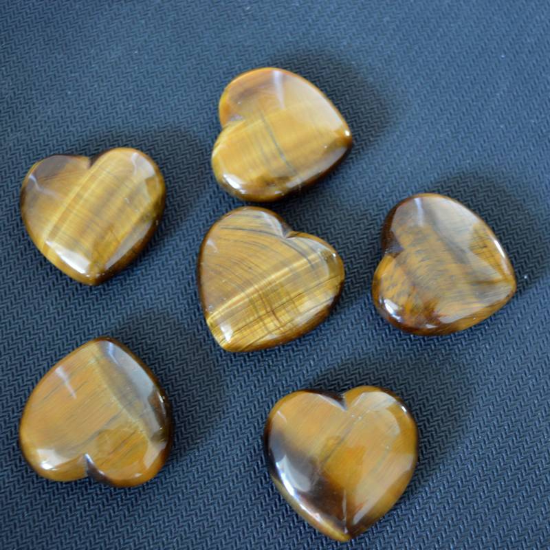 tiger eye 2.5*2.5*0.8cm