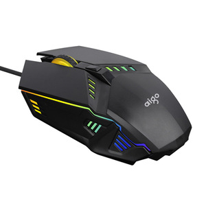 Q821Gaming Mouse cablato, ergonomico Gamer PC portatile Mouse per Computer portatili con RGB retroilluminato DPI fino a 2400 6 pulsanti programmabili - Product Image 2