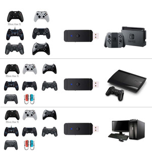 Honcam无线控制器适配器转换器允许将PS3/PS4/XBOX控制器与任天堂交换机或个人电脑一起使用 - Product Image 1