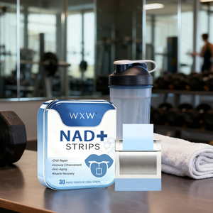 Tiras Orais Dissolventes de NAD+ de Marca Própria, Suplemento Anti-envelhecimento de Dissolução Rápida, Tiras Finas Orais para Reparação Precisa de DNA - Product Image 2
