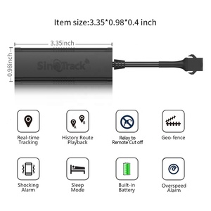 SinoTrack GPS Sistema de Seguimiento ST-901M límite de velocidad pequeño rastreador GPS con el poder de alterar la alarma - Product Image 2