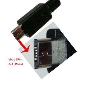 Ücretsiz kargo 1M USB 2.0 AM mikro VE kalkan şarj kablosu