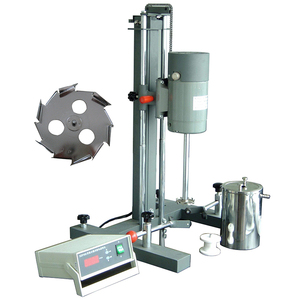 实验室分散器溶解器小型高速实验室混合器400瓦分散机 - Product Image 1