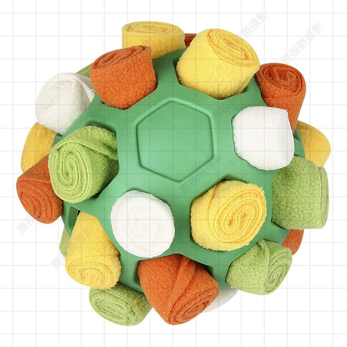Green Ball Yellow-White-Orange