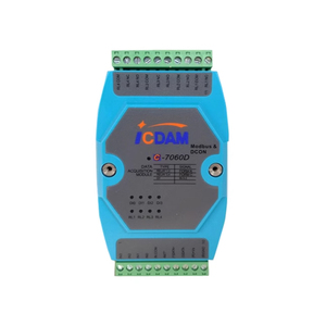 C-7060D C/M-7065D 4路隔离数字输入/4路5路a型继电器输出RS485 - Product Image 1