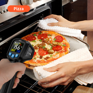 Termômetro <span class=keywords><strong>lazer</strong></span> tela de lcd sem contato pirômetro digital industrial, alta precisão, instrumento de medição de temperatura - Product Image 5