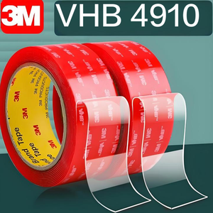 透明アクリルフォームテープ3 M VHBテープ4910耐久性のある接着