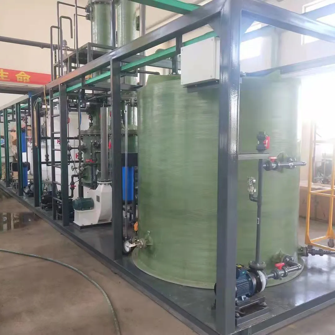 Máquina de electrólisis de agua con membrana de NACLO químico, máquina de electrólisis de agua, generador de hipoclorito de sodio para planta de producción de cloro