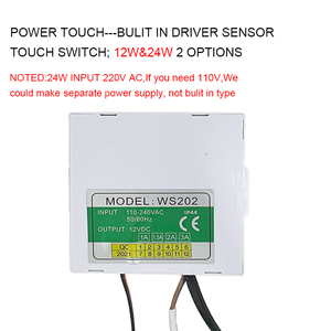 Logo Custom Dual Power Switch To Anti-Fog Film Dimmer Touch Smart Switch For Led Light Mirror - Product Image 2
