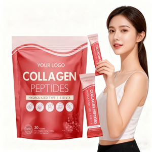 Poudre de supplément multi-collagène Support personnalisé Complément alimentaire Acide hyaluronique Vitamine C Kollagène Poudre de collagène - Product Image 3