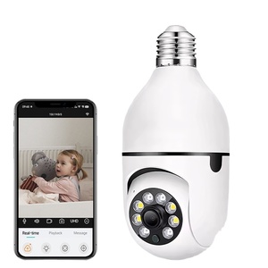 A6 Wireless X-IOT CAM App Video Camera E27 <strong>720P</strong> 360 Degree Panoramic <strong>PTZ</strong> A6 Bulb Socket Two-Way Audio <strong>IP</strong> for Baby Pet Security - Product Image 3
