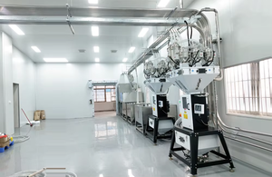 Gainwal 200kg tự động gravimetric hệ thống định lượng hạt nhựa gravimetric hàng loạt máy xay sinh tố màu doser masterbatch <span class=keywords><strong>Mixer</strong></span> - Product Image 4