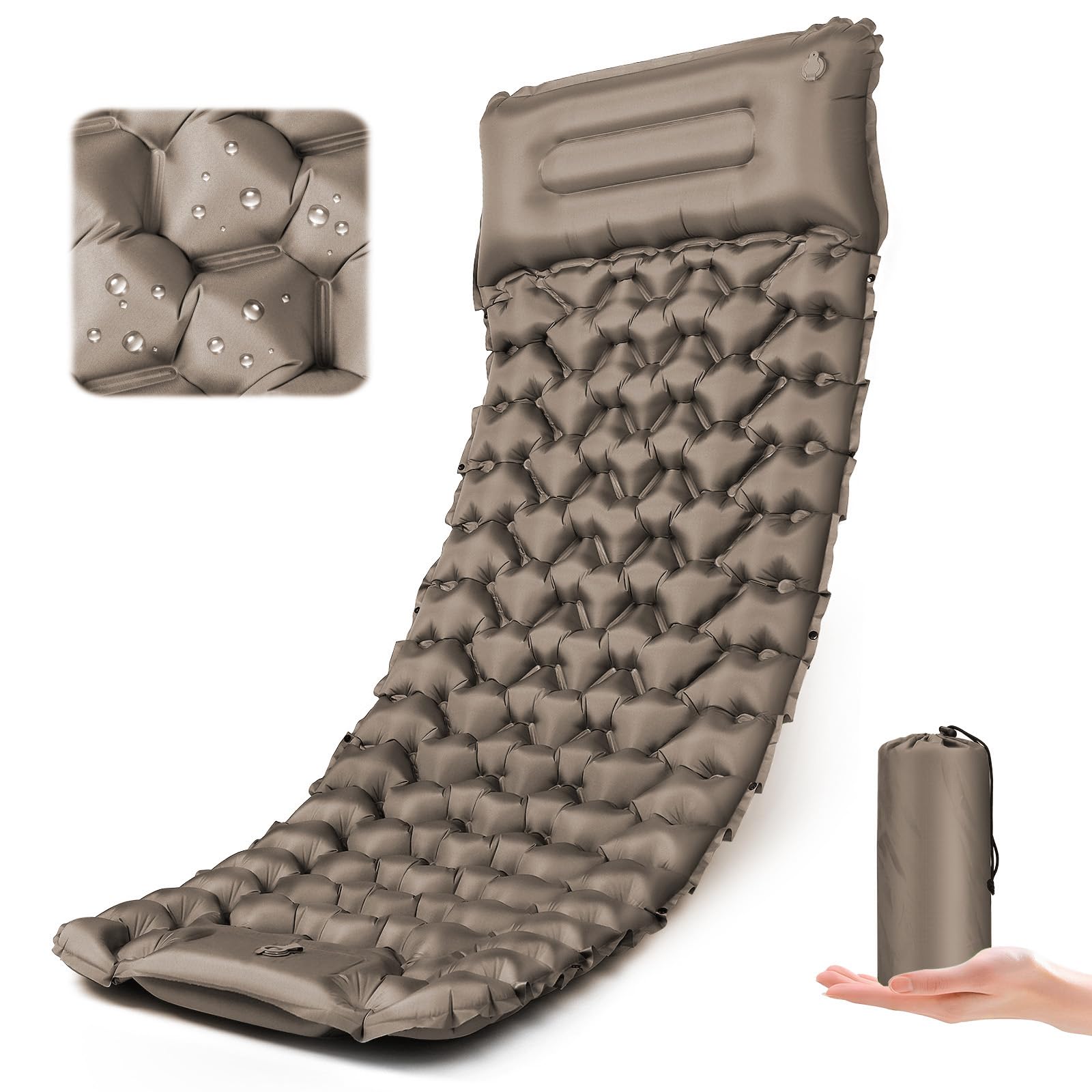 190*70*17 cm (75*27,5*6,9 pouces)