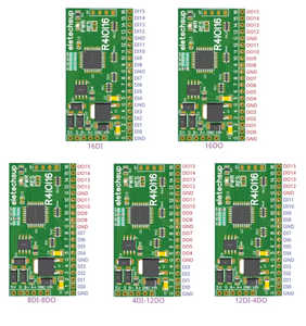 ELETECHSUP R4IOI16 5 IN 1 16CH Modbus Rtu digitale modulo IO Pin Core scheda di commutazione ingresso uscita PLC HMI remoto IO IN espansione - Product Image 3