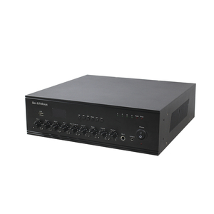 Amplificador de alta potencia con carillón integrado para voz, mezclador de dirección público de 60W, voltaje DC/diente azul/USB/ FM/ DAB - Product Image 4