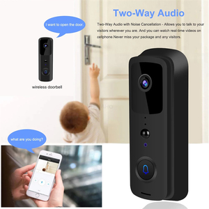 Timbre de vídeo inteligente V30 Tuya, impermeable, visión nocturna, seguridad del hogar, cámara FHD 1080P, intercomunicador Visual Digital, timbre de puerta con WIFI - Product Image 2
