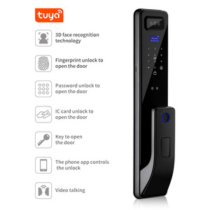Tuya App Smart Life Video citofono 3d riconoscimento del volto Password per impronte digitali blocco digitale con serratura Smart - Product Image 3