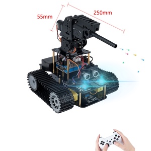 ACEBOTT <strong>Wireless</strong> for Bluetooth <strong>Controller</strong> ESP32 4WD Smart Tank Camera Module for <strong>Arduino</strong> Starter Robot Car Kit Robotics DIY Kit - Product Image 1