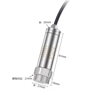RS485 Modbus ha prodotto il trasmettitore industriale del sensore di vibrazione per il motore, la pompa, sistema di vibrazione del compressore - Product Image 2
