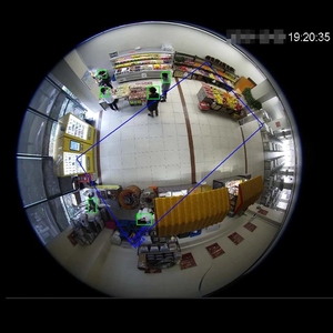 IP67 IR10M IPC-EBW81242-AS-S2 12MP IK10กล้องฟิชอายไมค์และลำโพงในตัว
