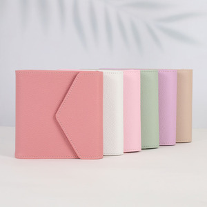 Etsy-Sobres con textura Litchi para mujer, superventas, carpeta de efectivo, sobres con inserciones de papel y cuaderno con cremallera y hojas voladoras - Product Image 1