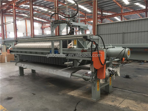 Programm gesteuerte automatische kommunale Abwasser membran filter presse mit Stoff wasch system für die Öl filtration - Product Image 5