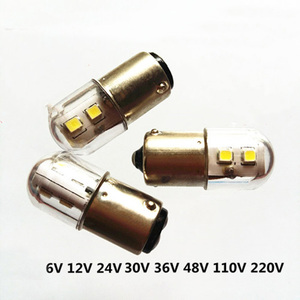 12V 24V 110V 220V B15 <strong>Bayonet</strong> Single/ Double Contact Mini <strong>LED</strong> Bulb Warning Indicator Light of Instrument and Equipment - Product Image 4