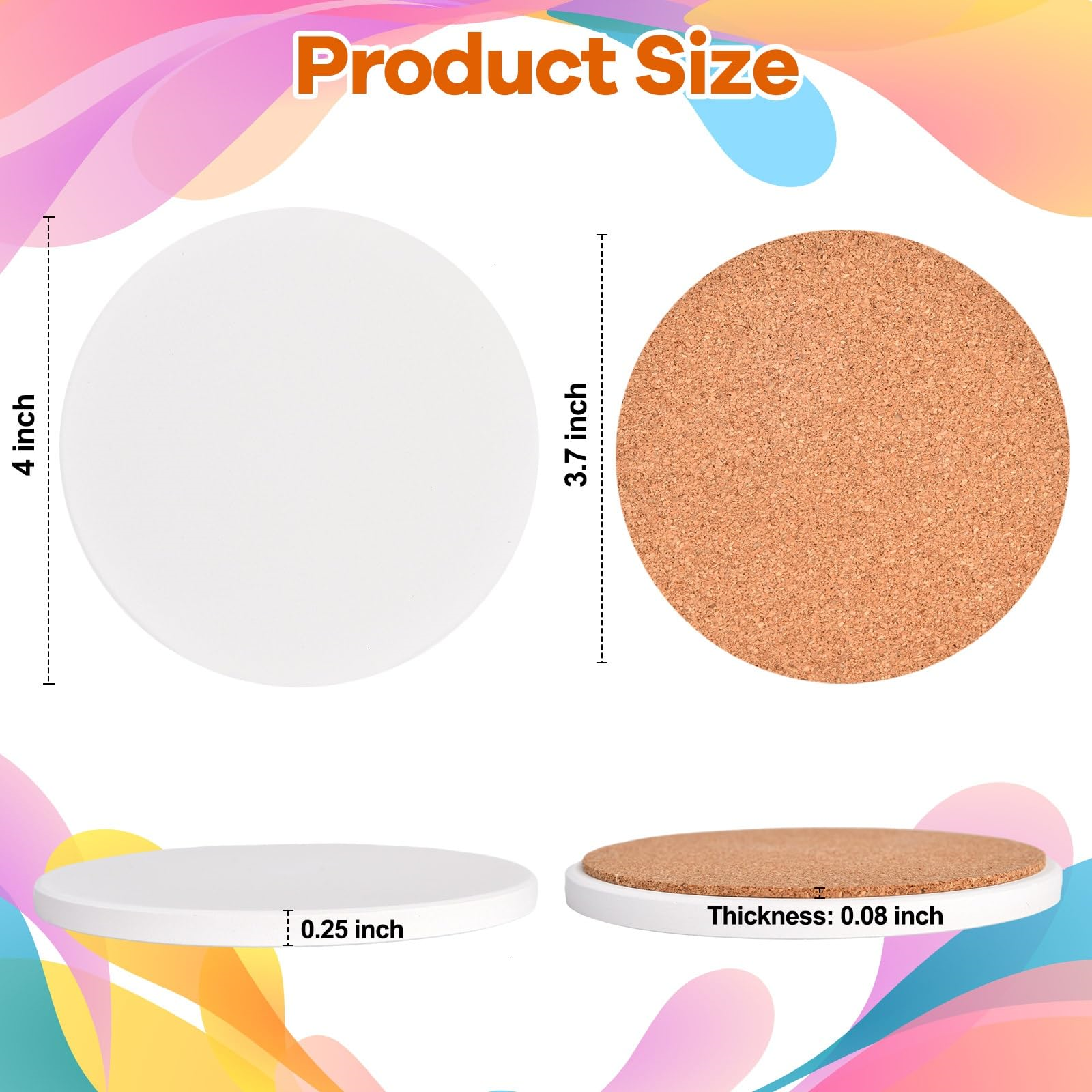 White Round