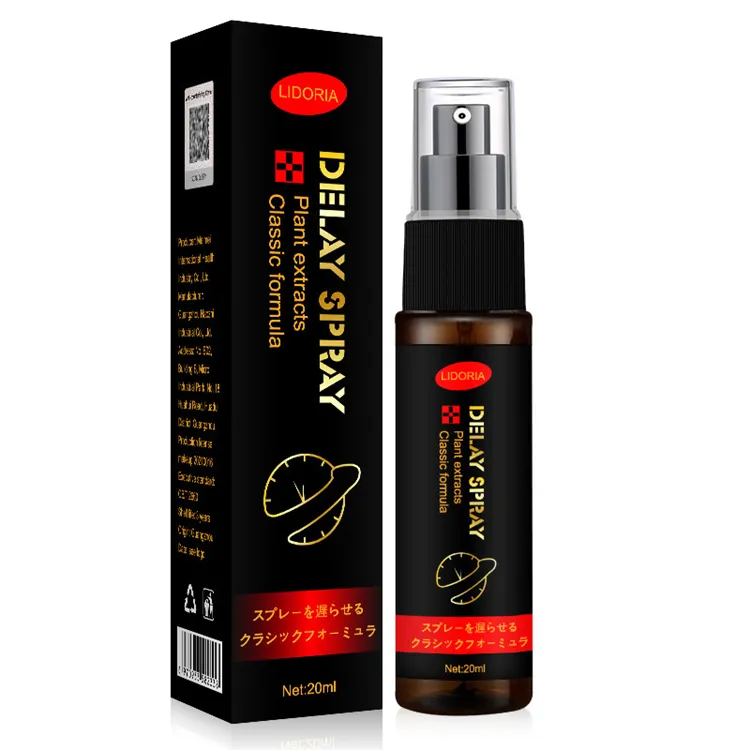 Spray de retraso sexual para hombres, 20ml, uso externo masculino, antieyaculación precoz, duradero, 60 minutos, spray para agrandar el pene