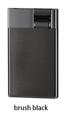 brushed black