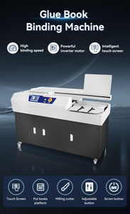 M7 màn hình cảm ứng điều khiển kỹ thuật số A4 giấy keo chất kết dính bán tự động SÁCH LƯỢC máy tính ràng buộc với keo nóng chảy - Product Image 5
