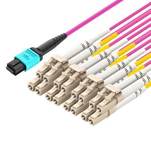 8C 12Cores SM Elite Type B MPO or <strong>MTP</strong> MPO/<strong>MTP</strong> <strong>Trunk</strong> Cables Optical Cable Jumper Fiber Optical Patch Cord - Product Image 2