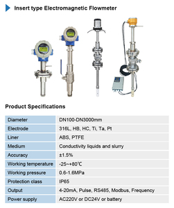 Yüksek doğruluk süt manyetik debimetre/elektromanyetik debimetre/süt debimetre - Product Image 5
