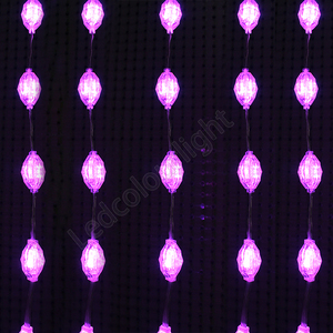 Magical DMX 3D Pixel Ball LED RGB Cortina Bola Cadena Luces Controladas por DMX/Artnet Controller Christmas Light - Product Image 4