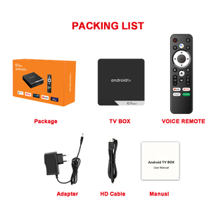 กล่องทีวีระบบแอนดรอยด์11เอทีวี G7 s905x4 4 + 32GB amlogic 4K รีโมทคอนโทรลเสียง4K กล่องทีวีอัจฉริยะ IPTV G7max - Product Image 6