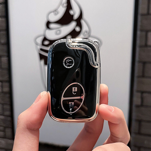 BYD S6 F3 L3 M6 F0 G3 S7 E6 G3R พวงกุญแจรถป้องกันสีเงิน TPU รีโมทคอนโทรลเปลือกกุญแจ - Product Image 2