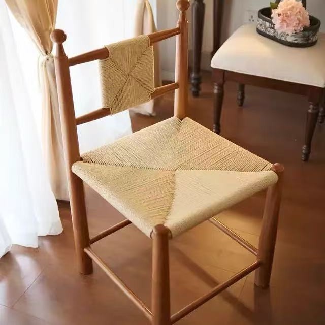 Grass chair, cherry color