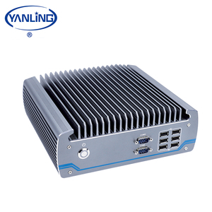 IBOX 605英特尔第6代第7代第8代和第9代无风扇工业电脑酷睿I3 I5 I7 DDR4嵌入式迷你电脑，带M.2 2280插槽视窗库存 - Product Image 2