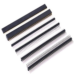 1.27mm passo 1*2 a 40 PIN Header connettore PCB femmina PIN Header dritto singola fila Breakaway PCB Board PIN Header Connector - Product Image 2