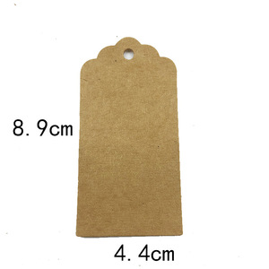 Cheap Custom Design Printing Name Logo Paper Garment Hangtag Labels Clothing <strong>Hang</strong> <strong>Tags</strong> <strong>With</strong> <strong>String</strong> - Product Image 3