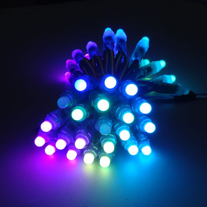 Tira de luces Led de píxel RGB, a todo color, programable, DC5V, módulo LED ws2811, 12mm, impermeable, luces navideñas inteligentes - Product Image 4