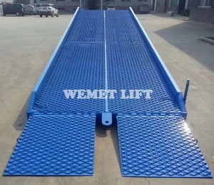 8T 10T Portable <strong>Loading</strong> <strong>Ramp</strong> Hydraulic <strong>Container</strong> <strong>Ramp</strong> Mobile Used Dock <strong>Ramp</strong> for Truck Trailers