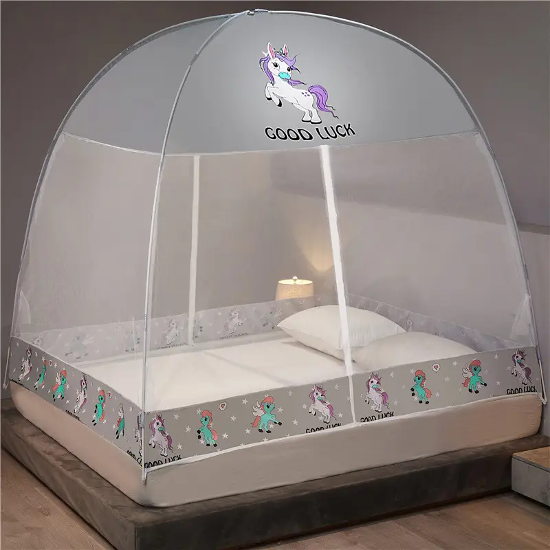 2024 toptan büyük uzay güzel katlanır dayanıklı yoğun çocuk yatakları sineklik çadır